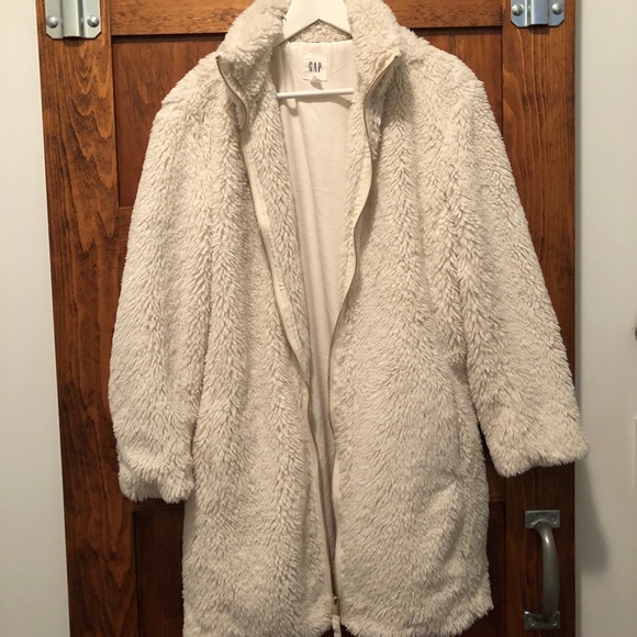 GAP Fur and/or Plush Jacket - Picture 2 of 4